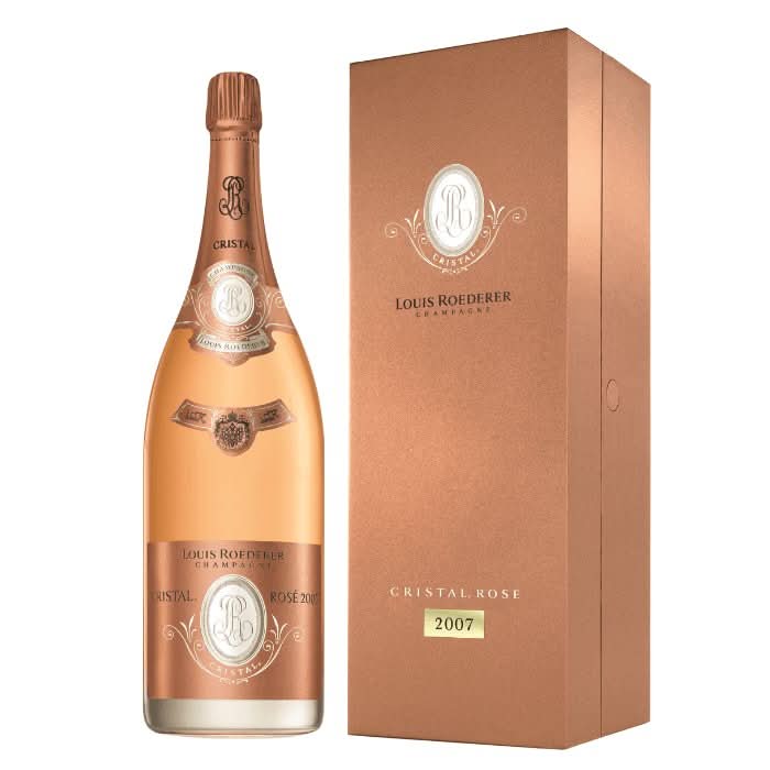 Louis Roederer 2007 Cristal Rosé, Jeroboam, Champagne, Frankreich