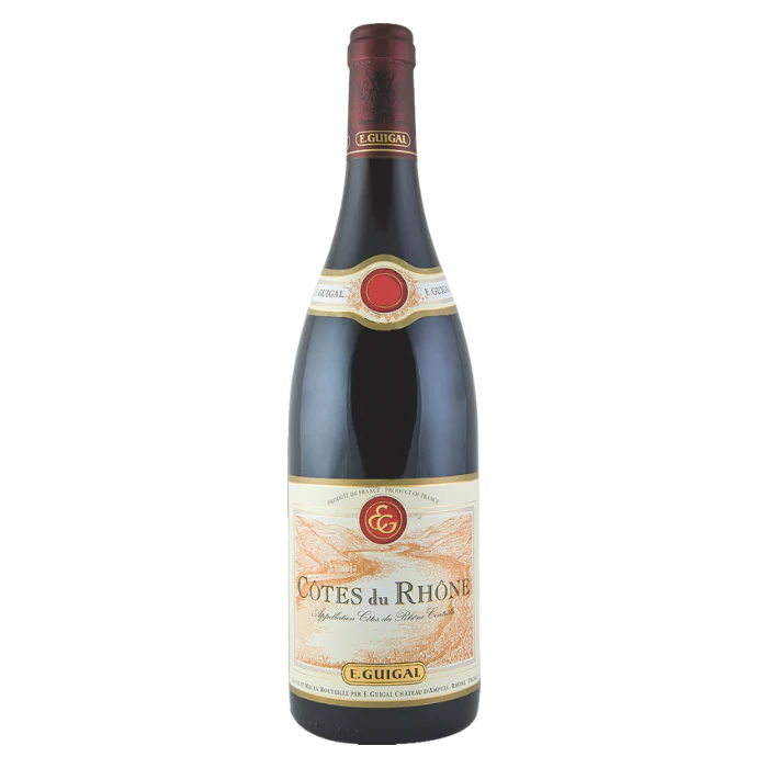 Côtes du Rhône Rouge, Rhône, Frankreich
