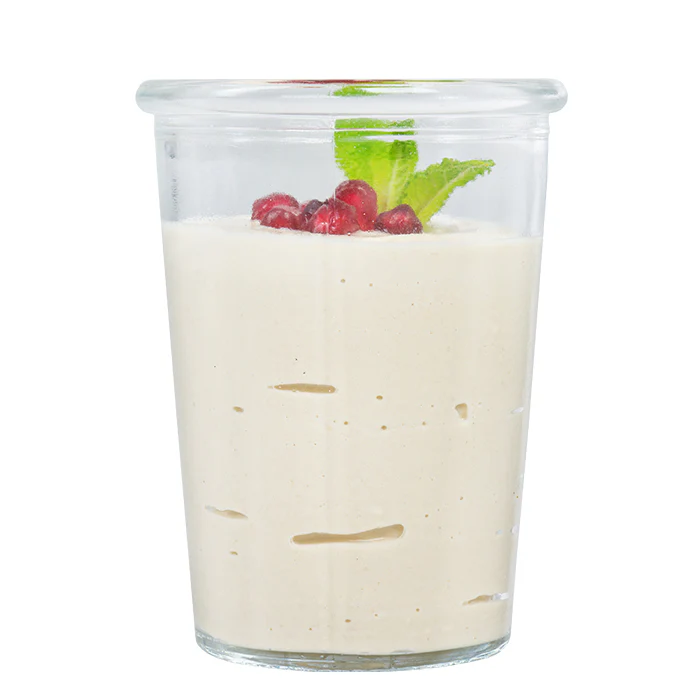 Hummus im Glas