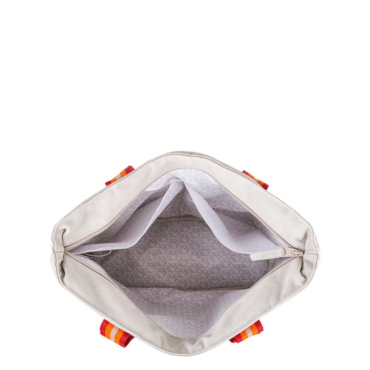 Picknick Kühltasche, grau-rot - Image 2