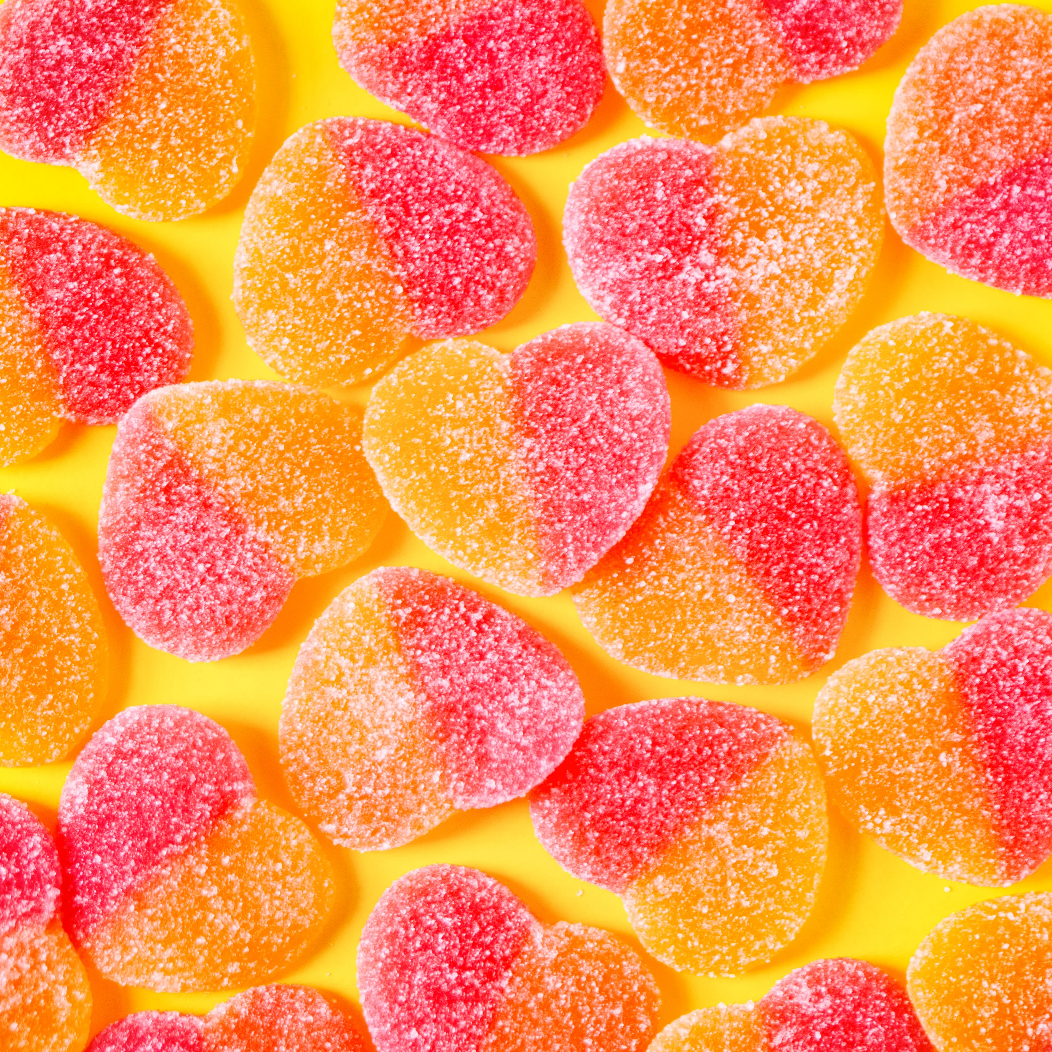 Pfirsichherzen Fruchtgummis, Classic und Sauer - Image 2