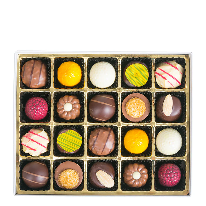 Klassik Pralinen & Trüffel, ohne Alkohol, 20 Stück - Image 2