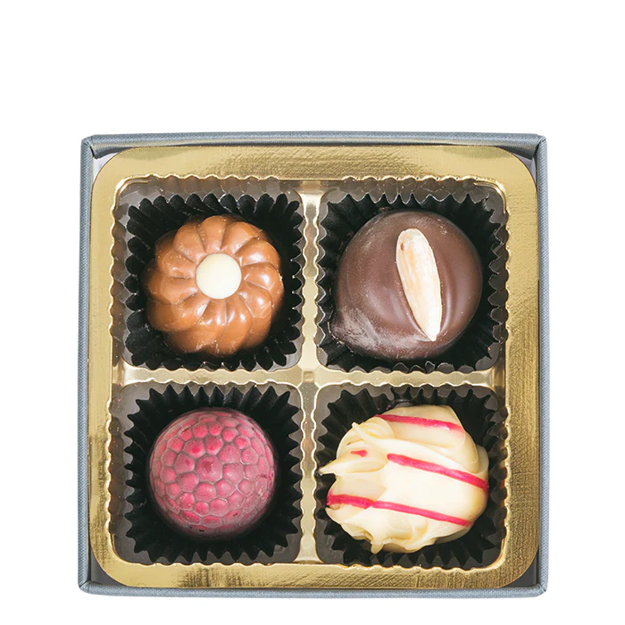 Klassik Pralinen & Trüffel, ohne Alkohol, 4 Stück - Image 2