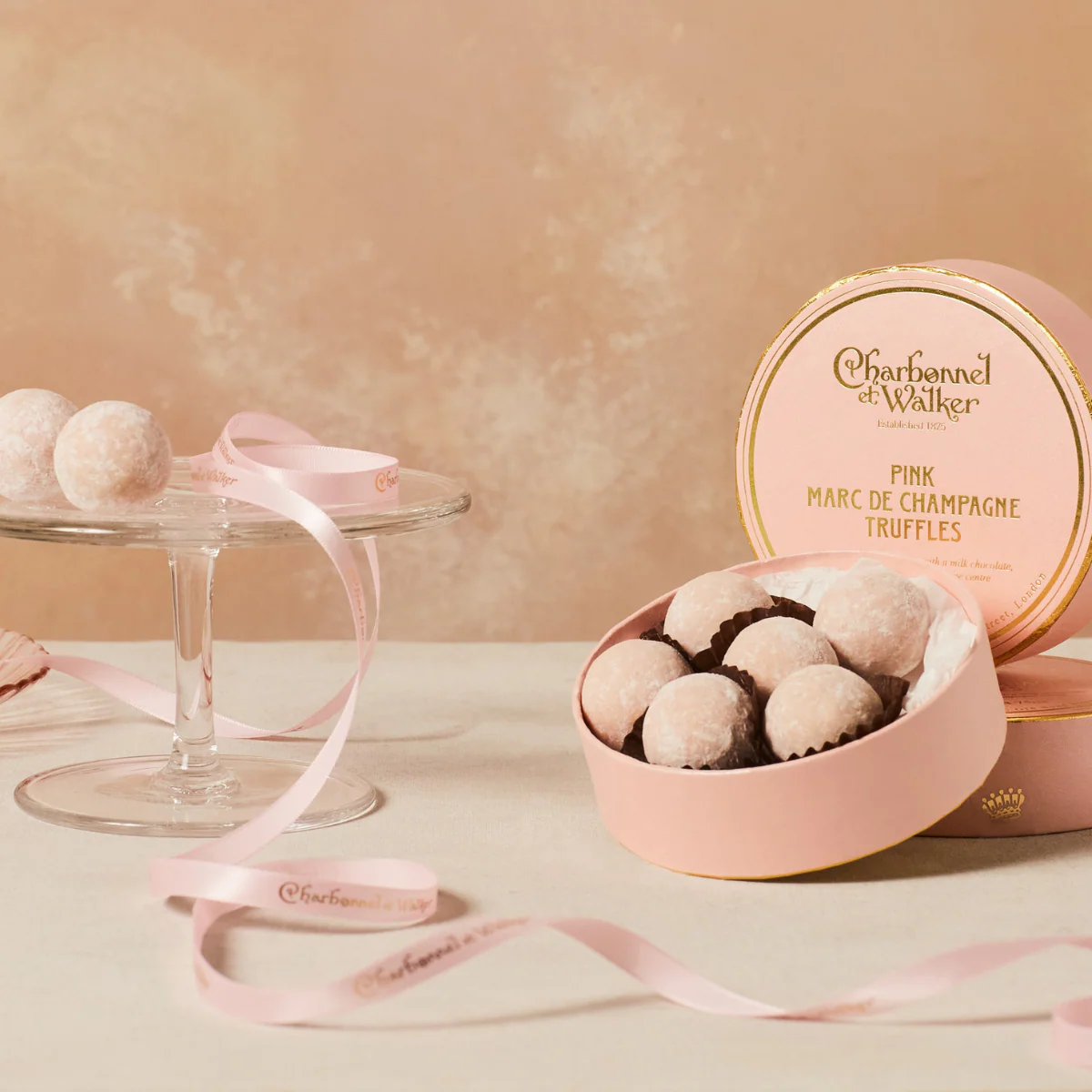 Pink Marc de Champagne Truffles - Image 2