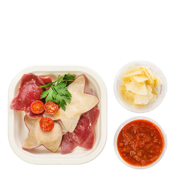 Sternravioli mit Capresefüllung - Image 2